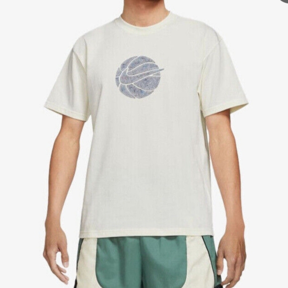 Nike Men’s Size Large Off White Move 2 Zero Basketball T-Shirt - Picture 4 of 4